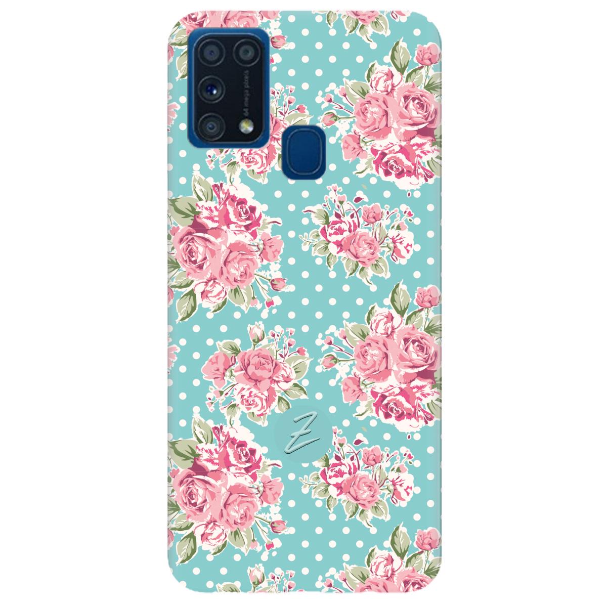 Силиконовый чехол Zorrov для Samsung Galaxy M31 - Rose (14190040019097210) - фото 1