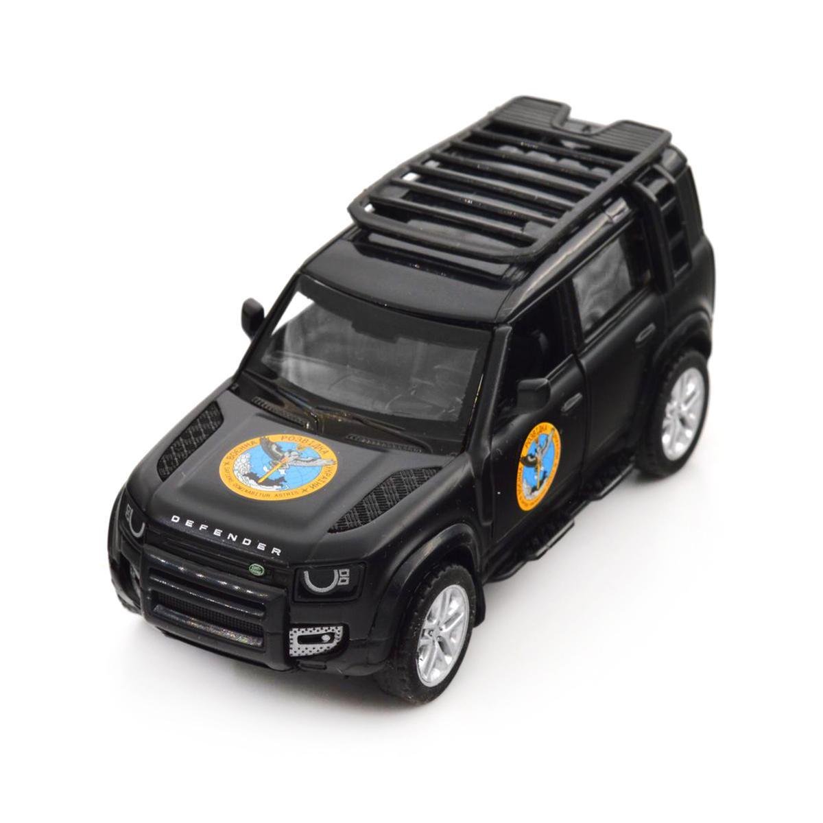 Автомодель игрушечная детская серии Шевроны Героев LAND ROVER DEFENDER 110 ГУР МО Автомодель игрушечная детская серии Шевроны Героев LAND ROVER DEFENDER 110 ГУР МО