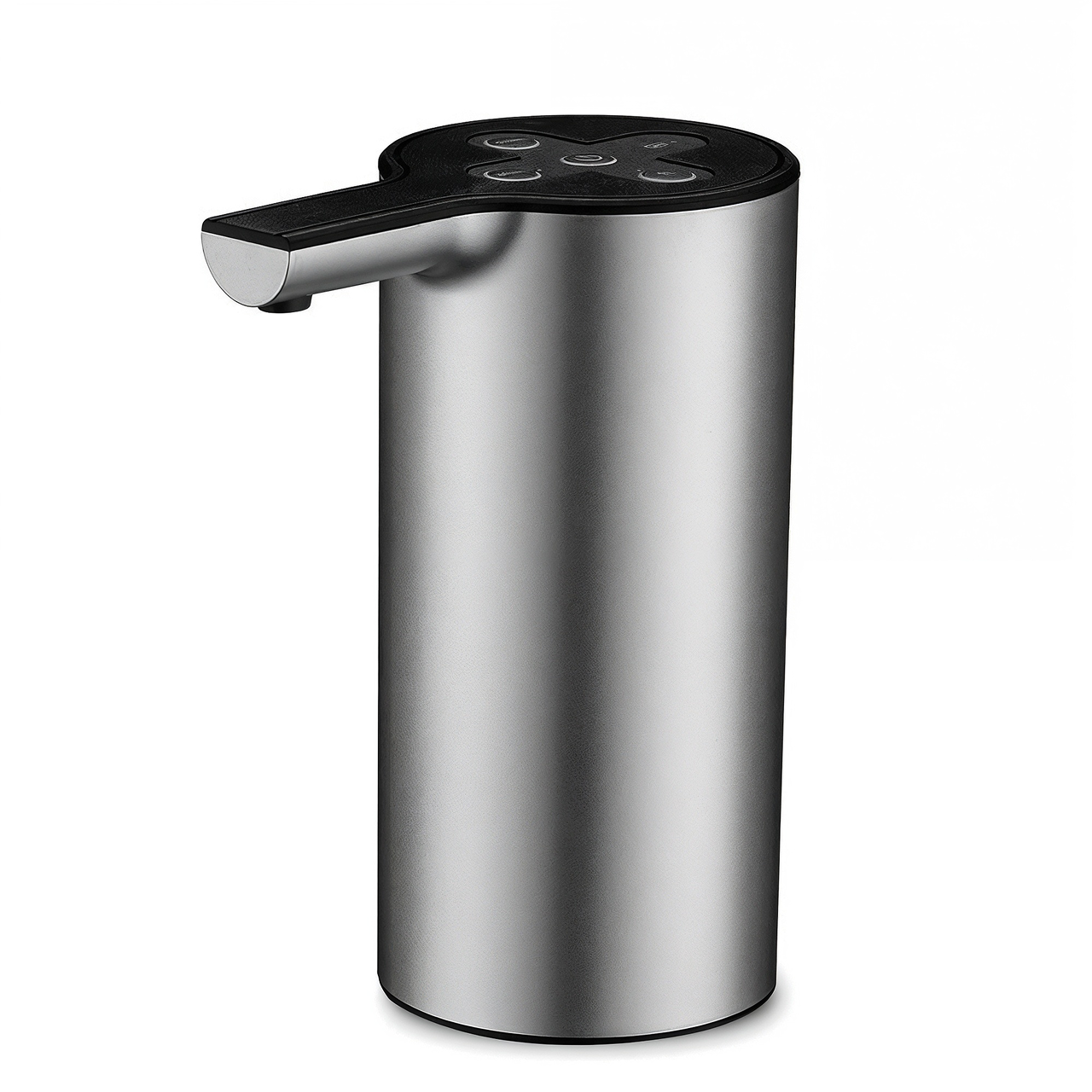 Помпа для воды электрическая на бутыль Серебряный (07566)