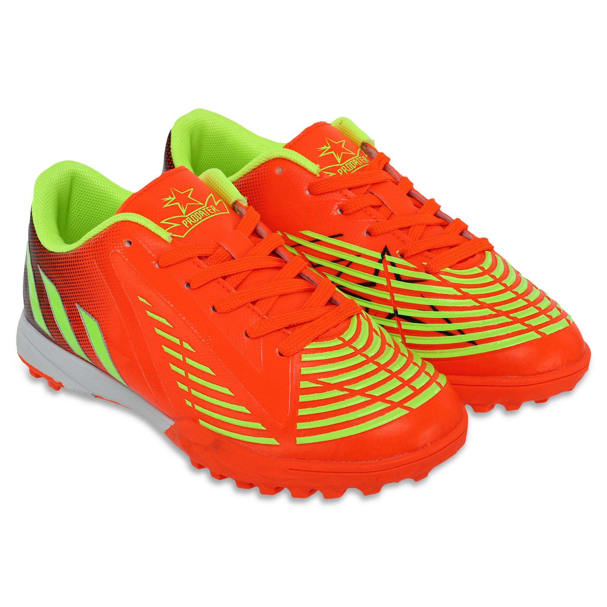 Сороконіжки футбольні LIJIN 211-2-2 р. 37 Помаранчево-салатовий - фото 3 Сороконіжки футбольні LIJIN 211-2-2 р. 37 Помаранчево-салатовий - фото 3
