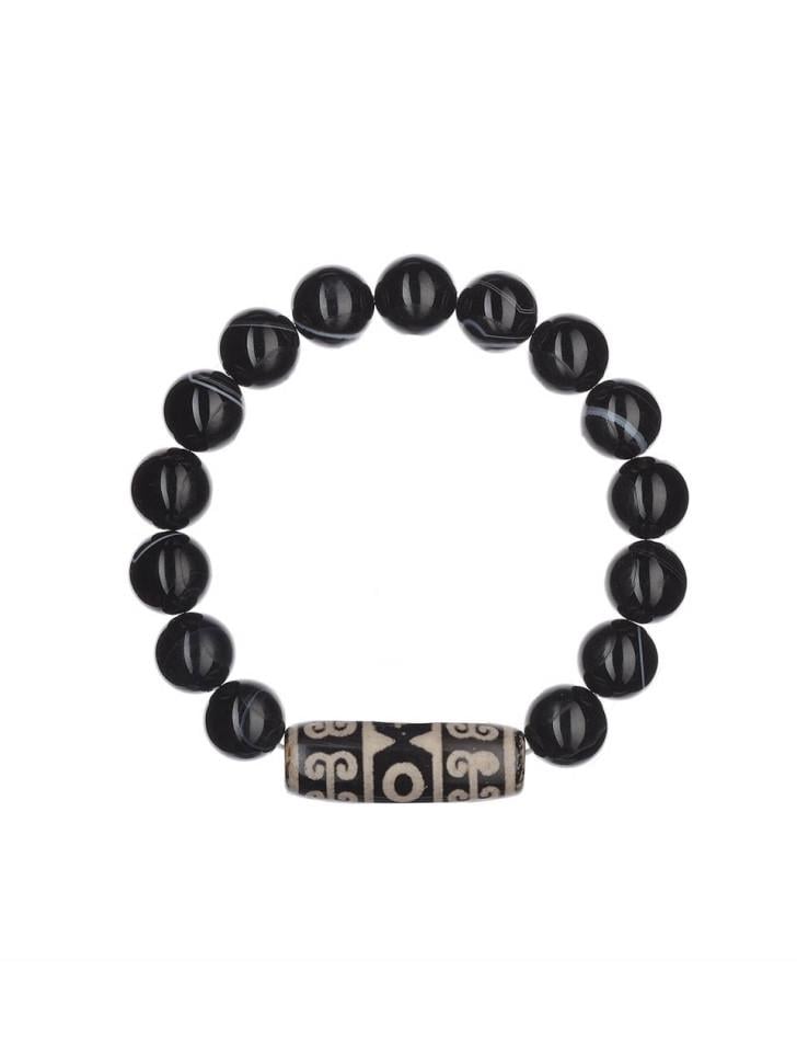 Браслет жіночий з агату "Успіх здоров'я процвітання" (4608) Браслет жіночий з агату "Успіх здоров'я процвітання" (4608)