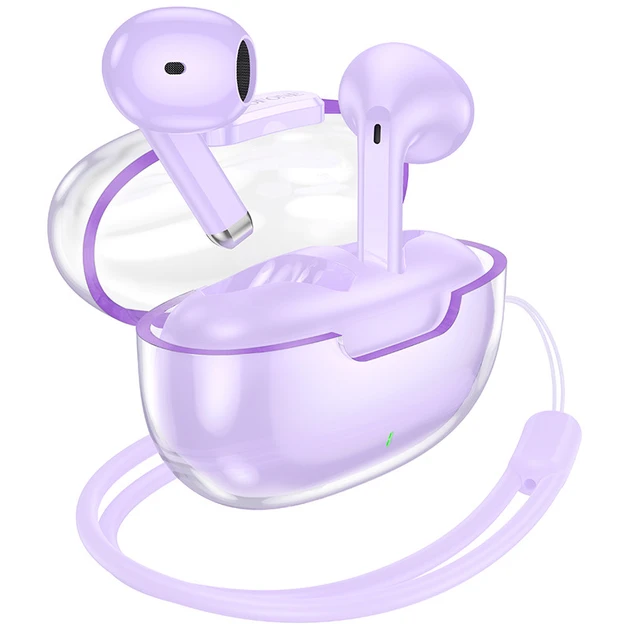 Беспроводные наушники Borofone с микрофоном Фиолетовый (BW46)