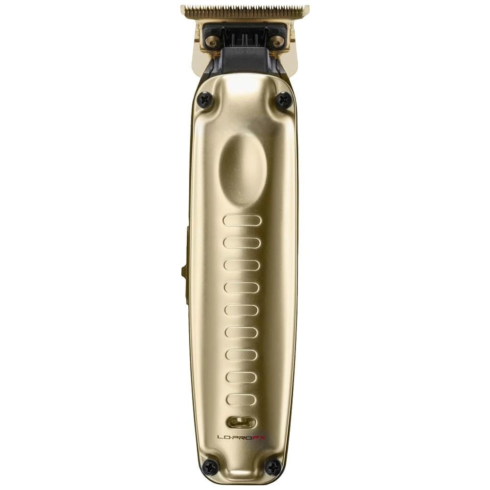 Триммер для стрижки LO-PRO FX Gold Trimmer с Т-образным ножом Titanium Deep Tooth 2.0 EDM мотор (ML-05700)