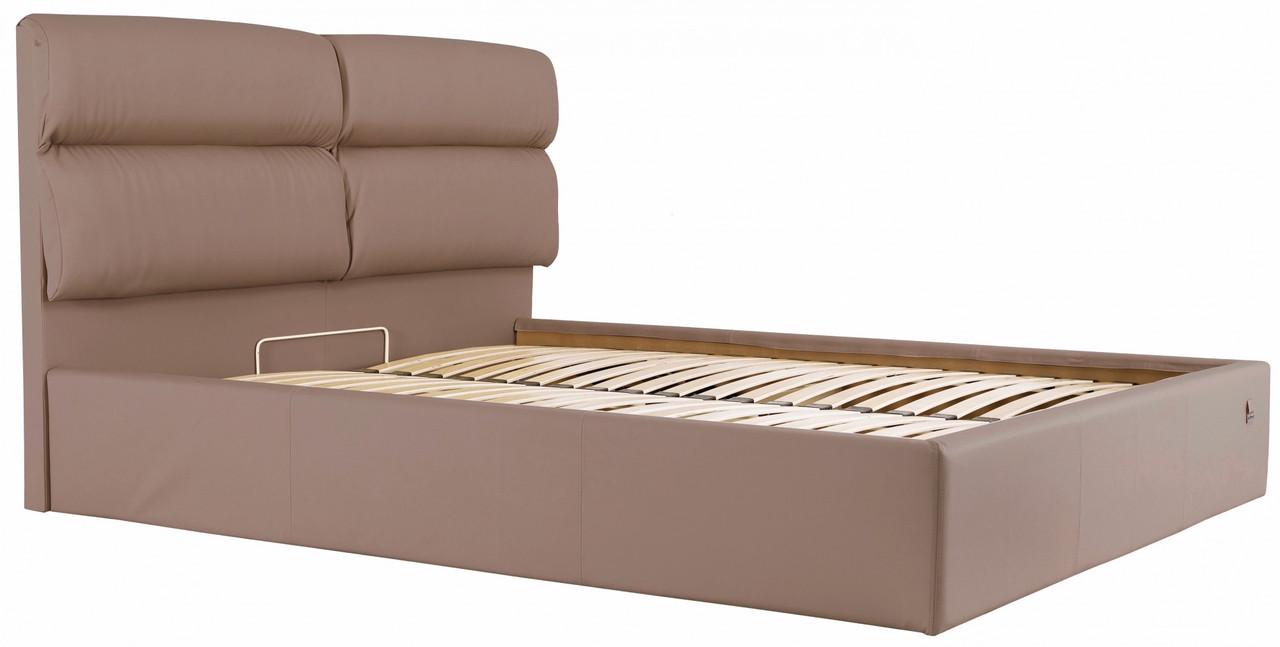 Кровать двуспальная Oxford Standart Fly 2213 160х200 см Светло-коричневый