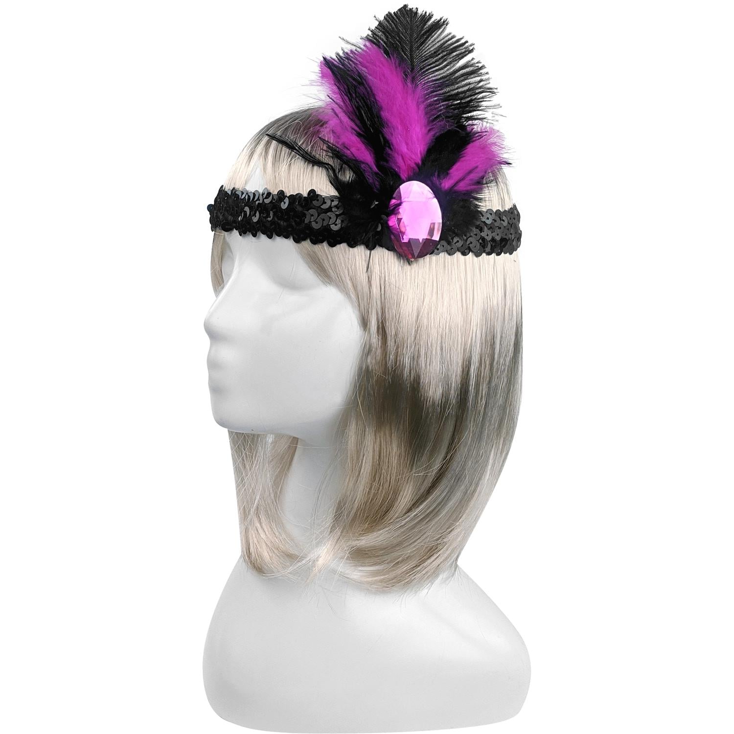 Резинка на голову Seta Décor пайетки (11-356BLK-ML) Резинка на голову Seta Décor пайетки (11-356BLK-ML)