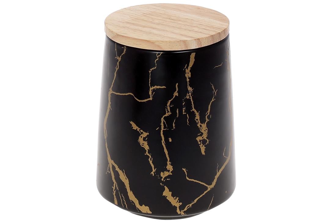 Банка фарфоровая BonaDi 720 мл Мраморная Роскошь (805-721)