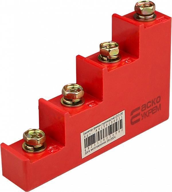 Изолятор ступенчатый силовой АСКО-УКРЕМ LD 2-20 7 кВ 60 мм (A0150100011)