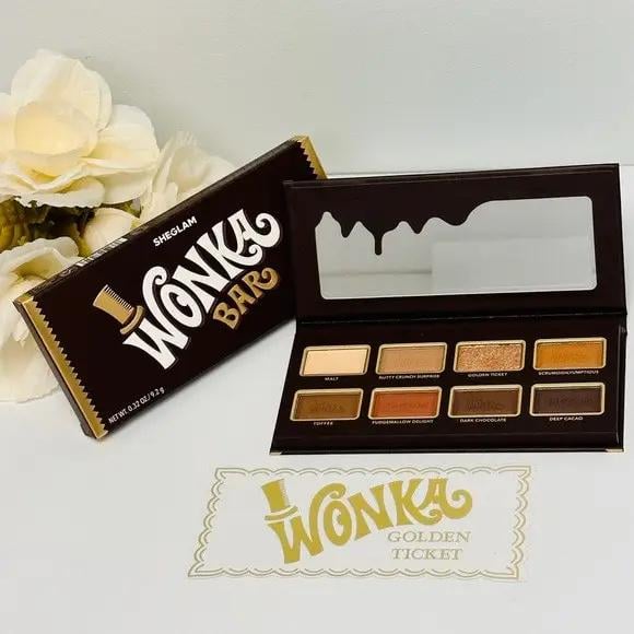Палетка тіней SHEGLAM Wonka Bar Willy Wonka full collection set - фото 2