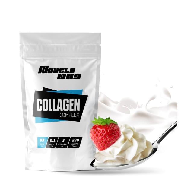 Коллаген гидролизованный MuscleWay Крем-сливки в порошке на 30 порций 300 г (21-125-kg-mw-rs300.8)