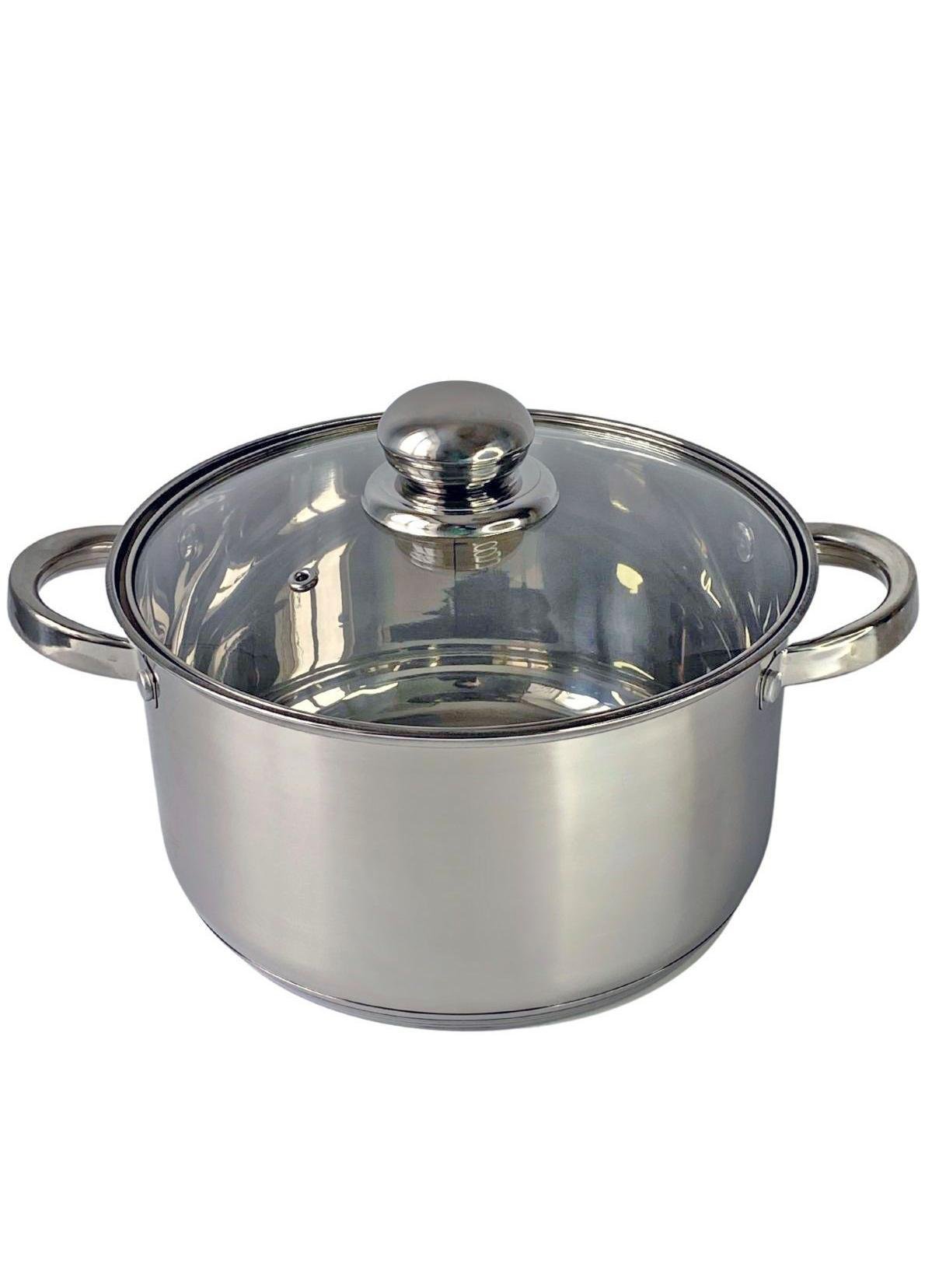 Кастрюля Krauzer Constant нержавеющая сталь 22 см 4,7 л (78008)