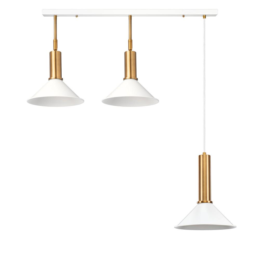 Освещение на планке Hill combi Tube Line Gold/White (PL-T0005-3C/G-WHITE)