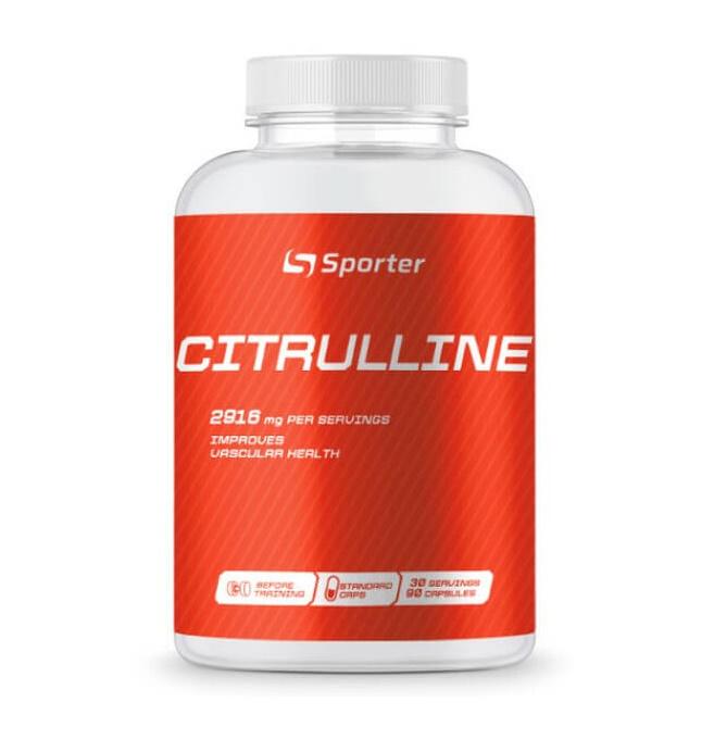 Цитруллин для спорта Sporter Citrulline 90 Caps