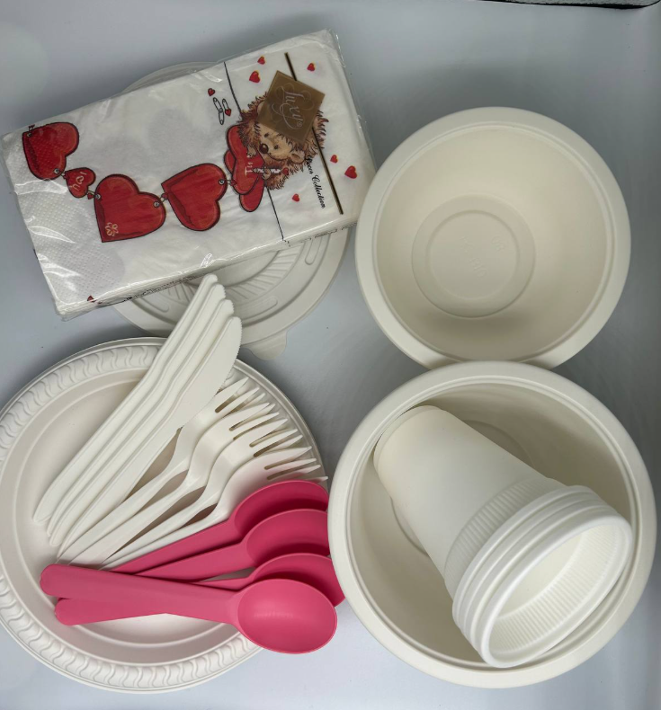 Набір посуду для вечірок EcoParty S (000001257)