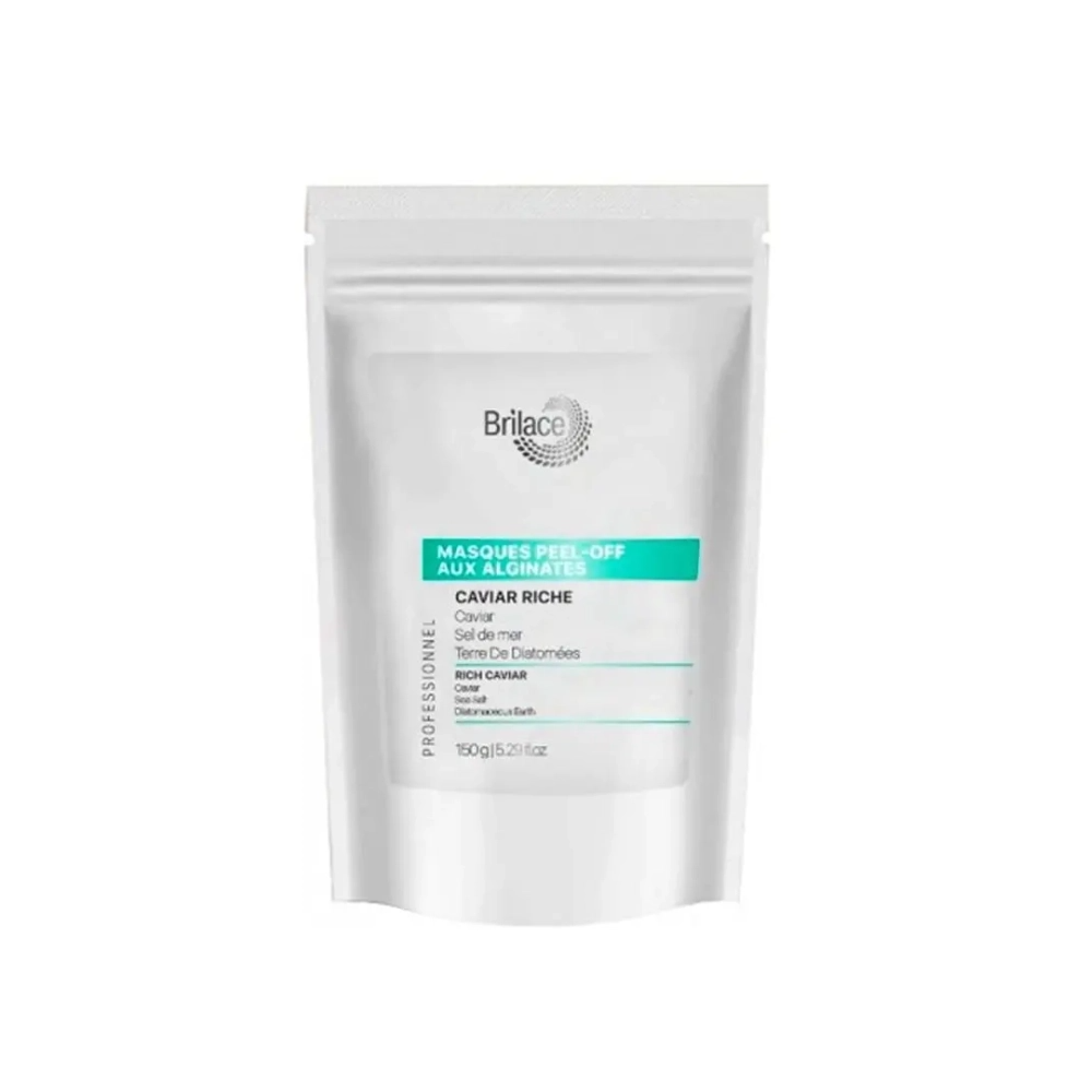Маска альгінатна з екстрактом чорної ікри Brіlасе Rich Caviar Algin Peel-Off Mask 150 г