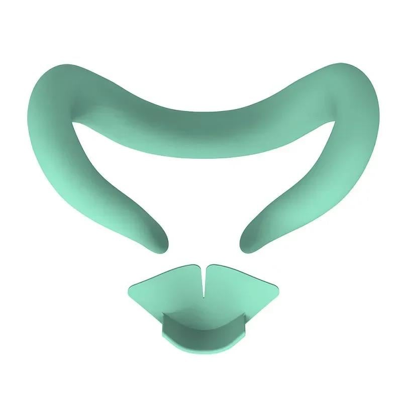 Маска силиконовая убирающая просвет для Meta Quest 3 Green (ACS-CSMFMQ3)