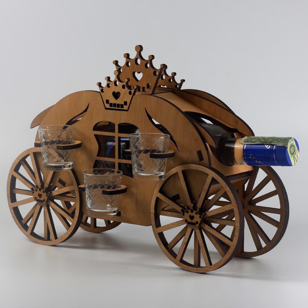 Мини-бар из дерева карета (08000002) Мини-бар из дерева карета (08000002)