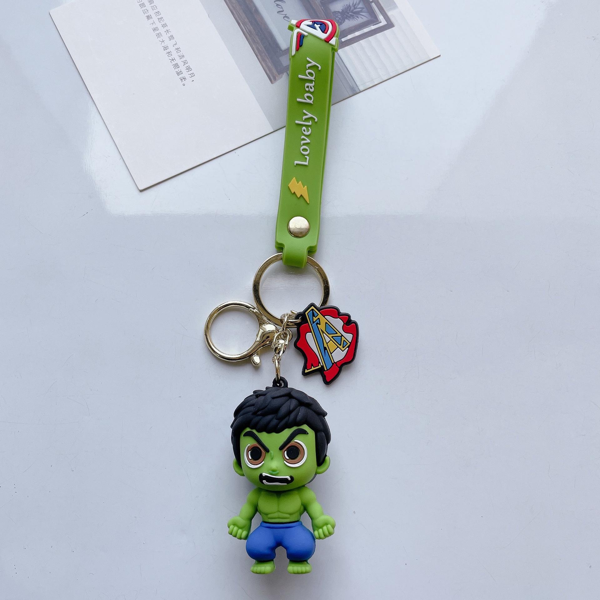 Брелок для ключів Hulk Marvel зелений (0115)