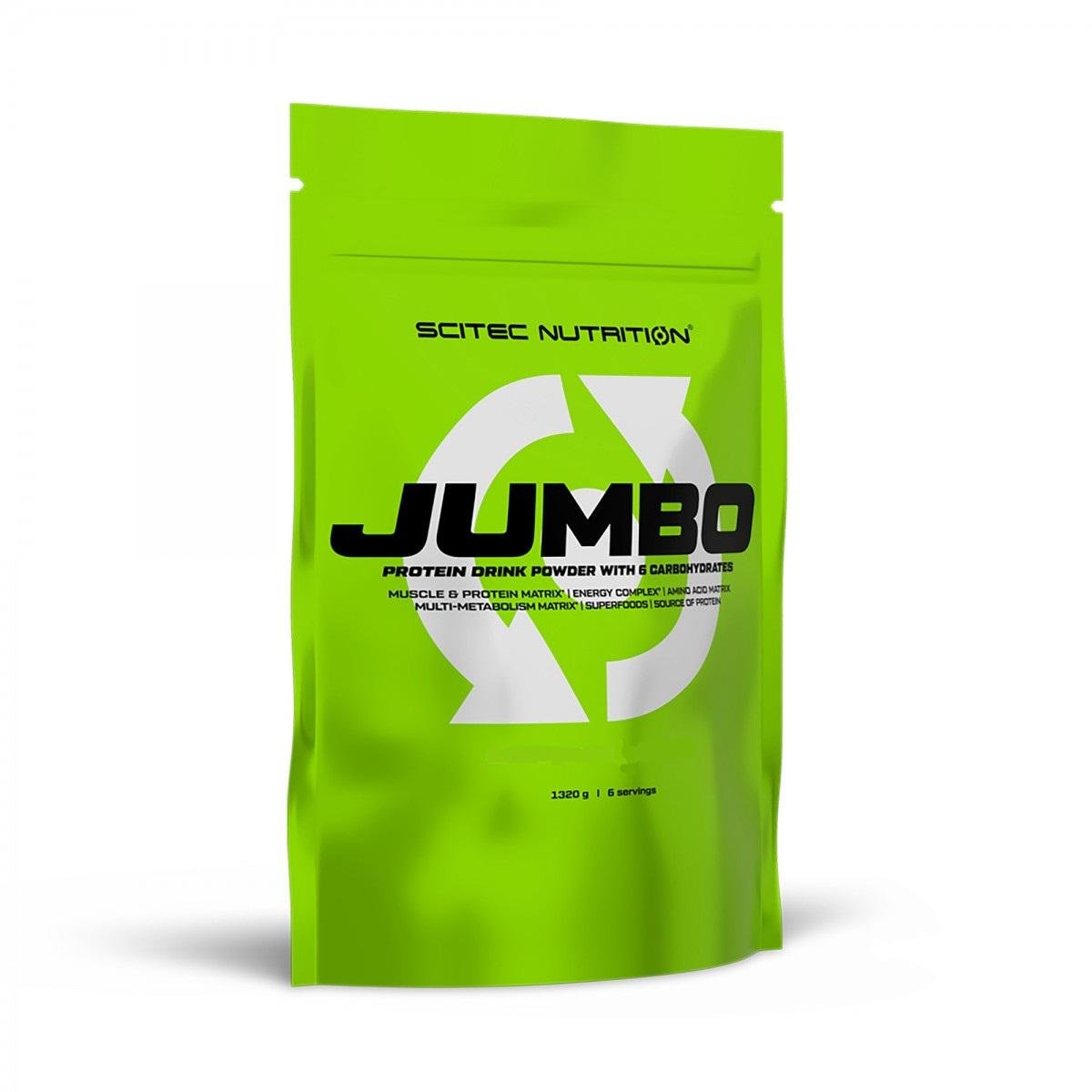 Гейнер Scitec Nutrition Jumbo 1320 g /6 servings/ Chocolate