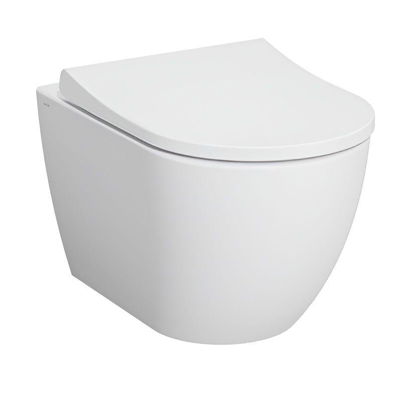 Унитаз подвесной VitrA Mia R SmootFlush с сидением Slim Soft Close (88-7510B003-7205)