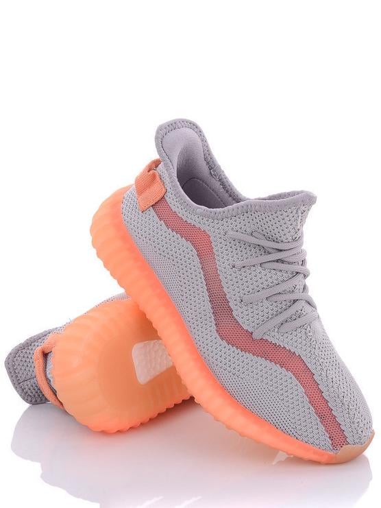 Кроссовки текстильные ITTS YZMN7106 р. 38 Серо-оранжевый