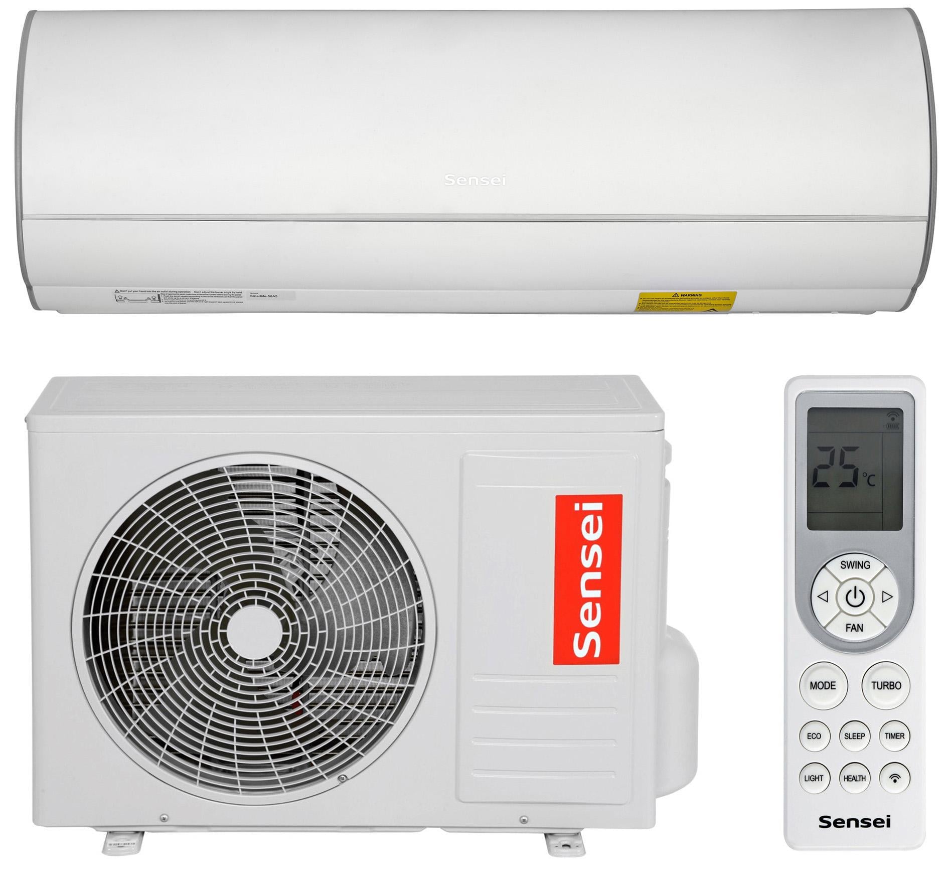 Кондиционер SENSEI Luna inverter SAC-09SKWL/I -30 °C компресcор Panasonic