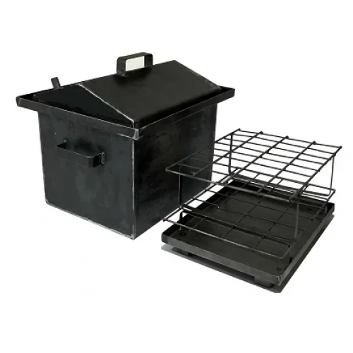 Коптильня с гидрозатвором 470х270х240 мм