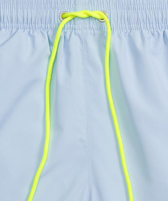 Шорти пляжні чоловічі Atlantic KMB-222 короткі з поясом на гумці зі шнурком XXL Блакитний (2610884600) - фото 4 Шорти пляжні чоловічі Atlantic KMB-222 короткі з поясом на гумці зі шнурком XXL Блакитний (2610884600) - фото 4