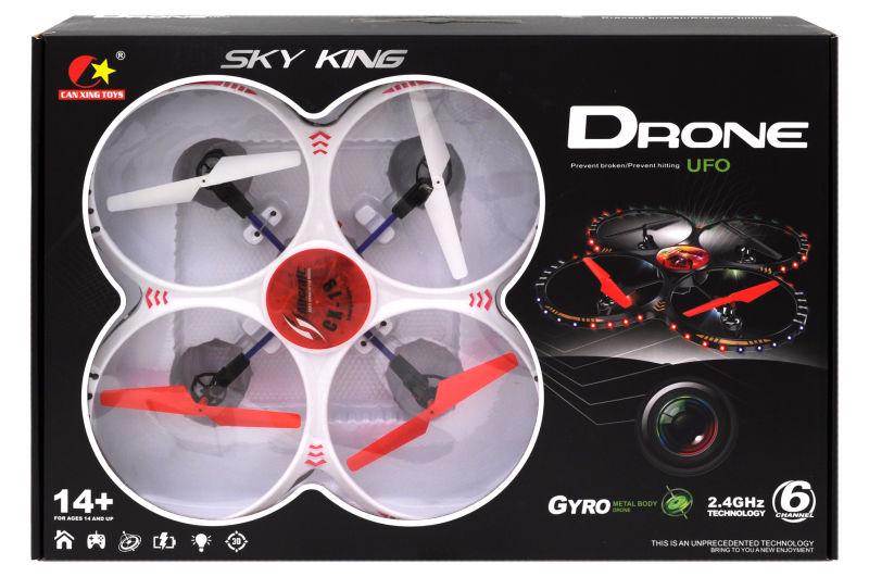 Квадрокоптер на радиоуправлении Can Xing Toys CX-19 53х36,5х11 см с подсветкой Белый (CX-19) Квадрокоптер на радиоуправлении Can Xing Toys CX-19 53х36,5х11 см с подсветкой Белый (CX-19)
