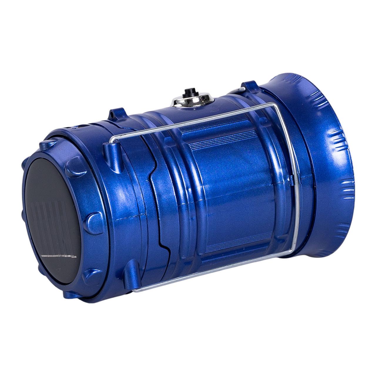 Ліхтар кемпінговий акумуляторний підвісний USB 9x20 см 36 Вт Синій (7188) - фото 4 Ліхтар кемпінговий акумуляторний підвісний USB 9x20 см 36 Вт Синій (7188) - фото 4