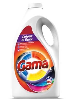 Гель для прання Gama Колір блек 3в1 4500 мл 100 прань