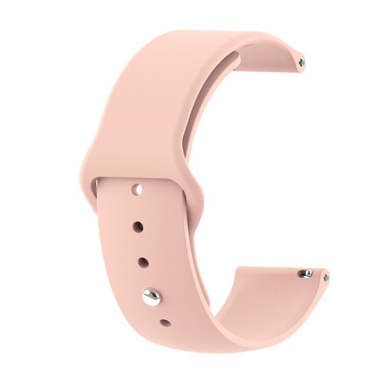 Силиконовый ремешок BeCover для Xiaomi iMi KW66/Mi Watch Color/Haylou LS01/Haylou LS02 Grapefruit/Pink (706351)