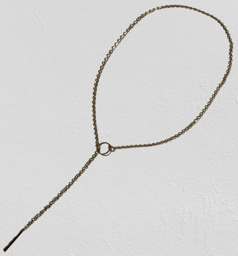 Колье чокер на шею Золотистый (1024)