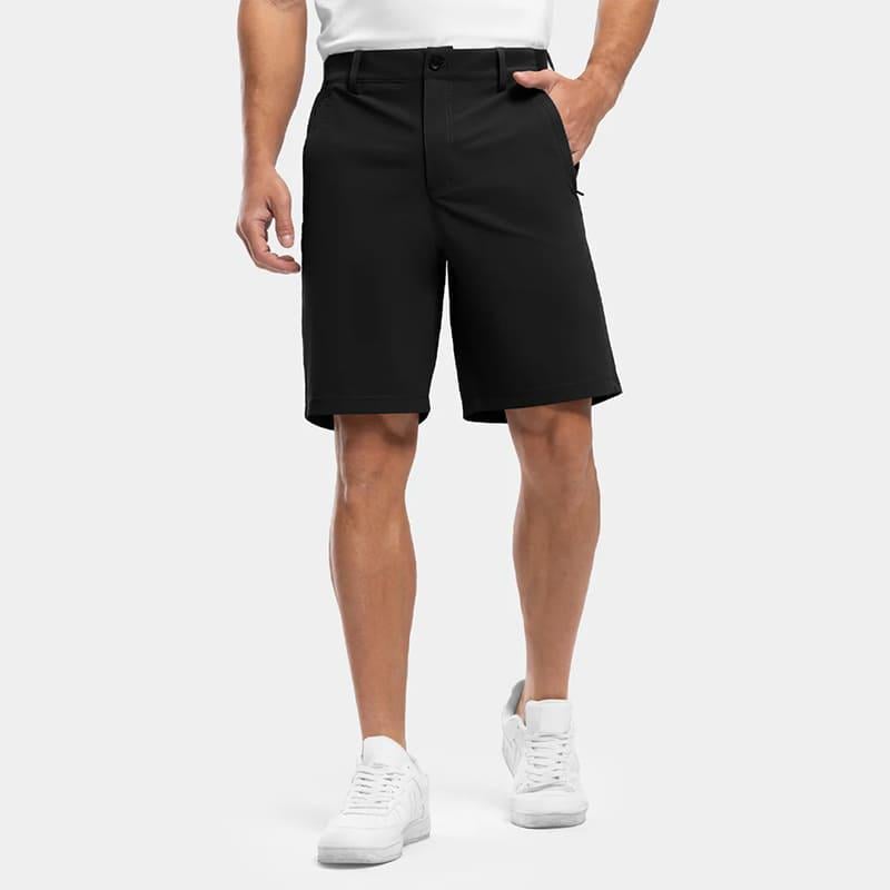 Шорти швидковисихаючі PevorShorts чоловічі еластичні L/XL Чорний (3854)