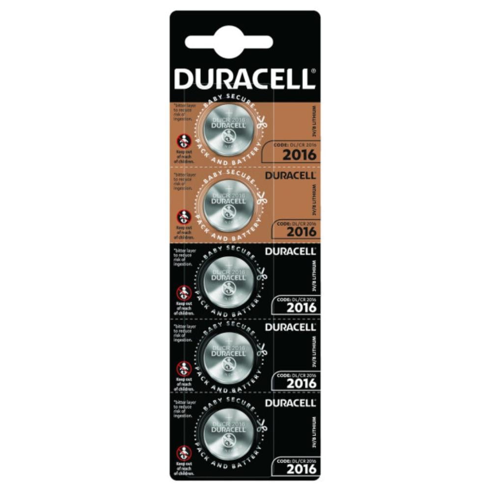 Батарейка Duracell CR2016 3V таблетка 5 шт. (5000394132108) Батарейка Duracell CR2016 3V таблетка 5 шт. (5000394132108)