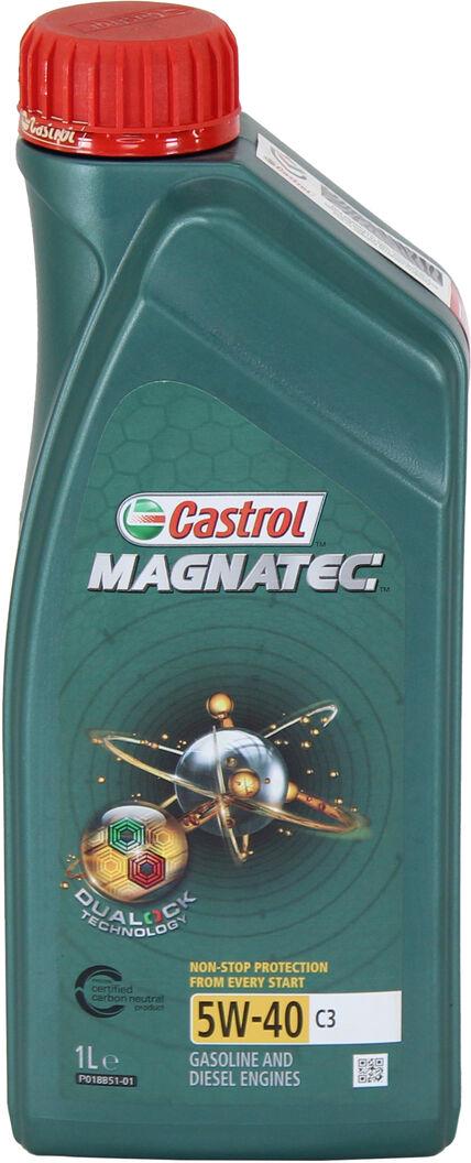 Моторное масло бензин/дизель Castrol Magnatec 5W-40 C3 1 л (15C9C7)