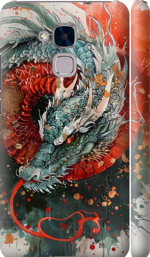 Чехол на Huawei GT3 Стихия огня (6101m-472-42517)