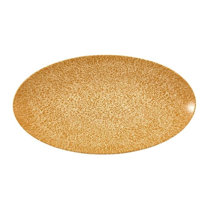 Блюдо овальне Life Amber Gold Seltmann Weiden 33x18 см (2593248)