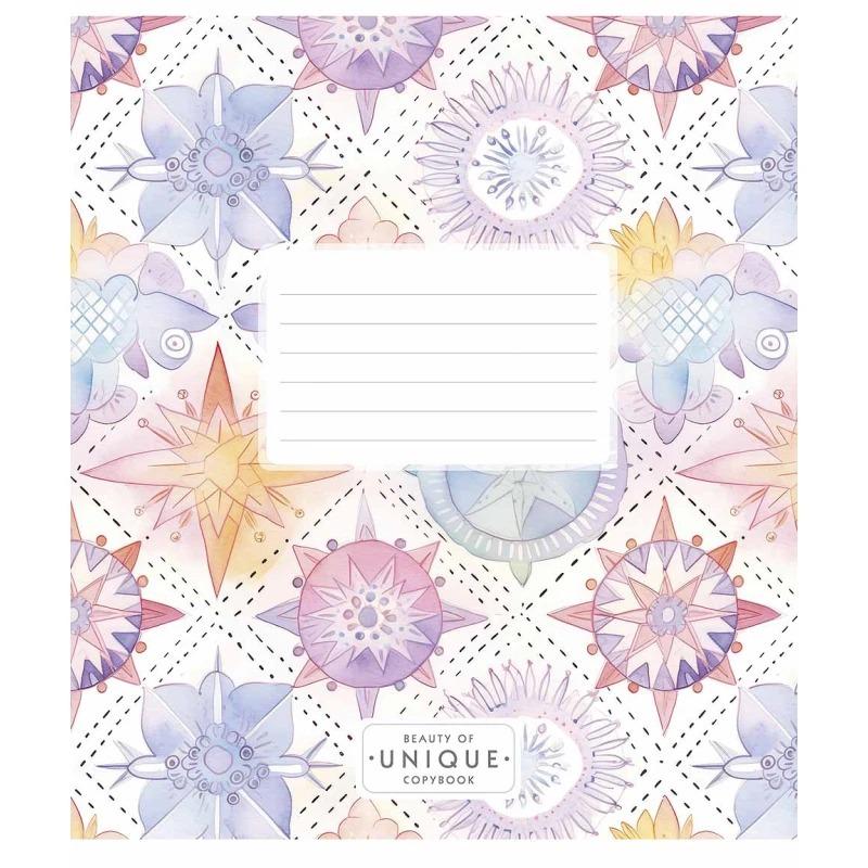 Школьная тетрадь в линейку Школярик 12 листов Разноцветный (NB-286-Z-515)