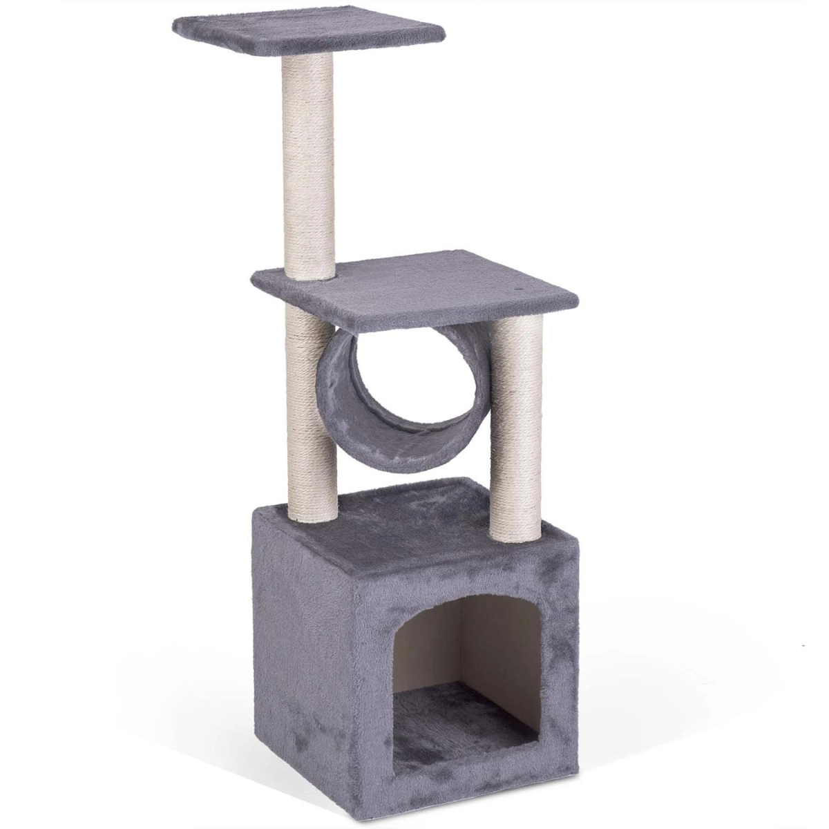 Кігтеточка для котів DR-265 Pethaus 93 см Сірий (100883)