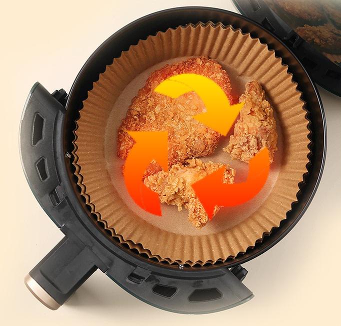 Форми круглі з пергаменту для аерогрилю духовки та мікрохвильової печі 16 см 50 шт. (U9503) - фото 2 Форми круглі з пергаменту для аерогрилю духовки та мікрохвильової печі 16 см 50 шт. (U9503) - фото 2