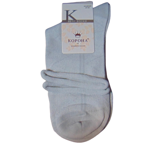 Шкарпетки медичні без резинки Корона В2345 р. 37-42 Сірий (1850263213)
