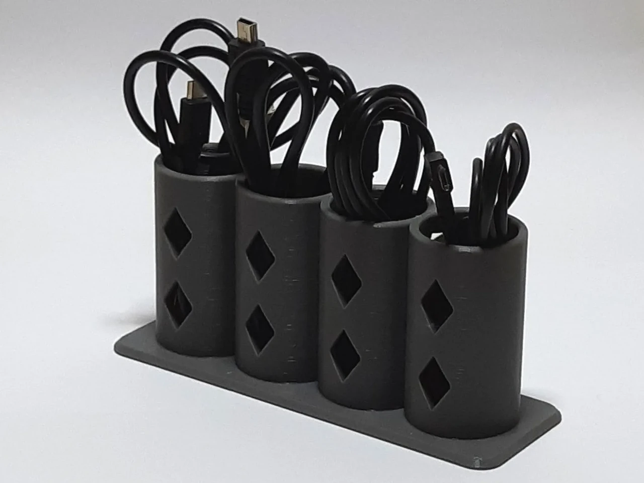 Держатель кабелей Cable Holder 12 см 3D-печать