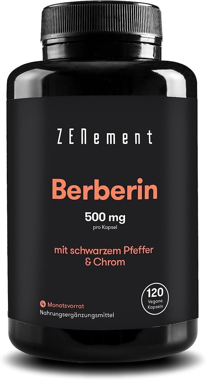 Берберин Zenement 500 мг 120 капсул (50096555)