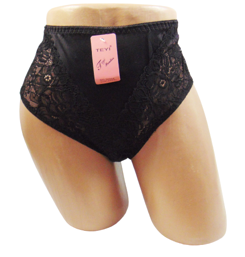 Трусы кружевные Teyi 30004 3XL Черный