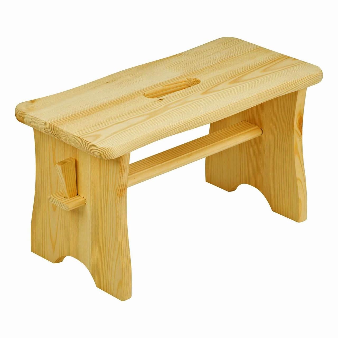 Табурет для ванной из дерева Эмерс Карри (ТВН-011903)