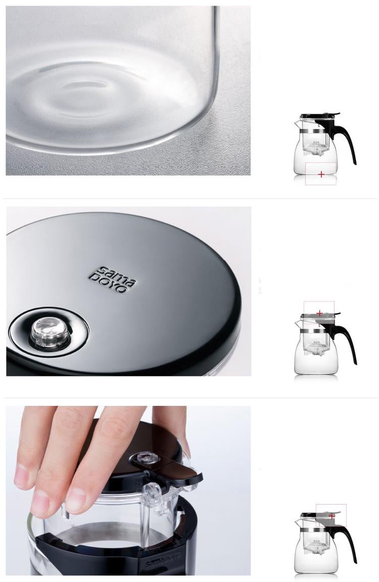 Чайник-заварник Sama Doyo A-12 600 мл - фото 6 Чайник-заварник Sama Doyo A-12 600 мл - фото 6