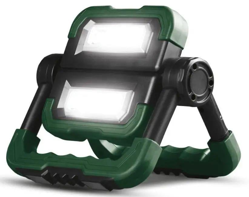 Прожектор акумуляторний Parkside з вбудованим повербенком Зелений (IAN499633)