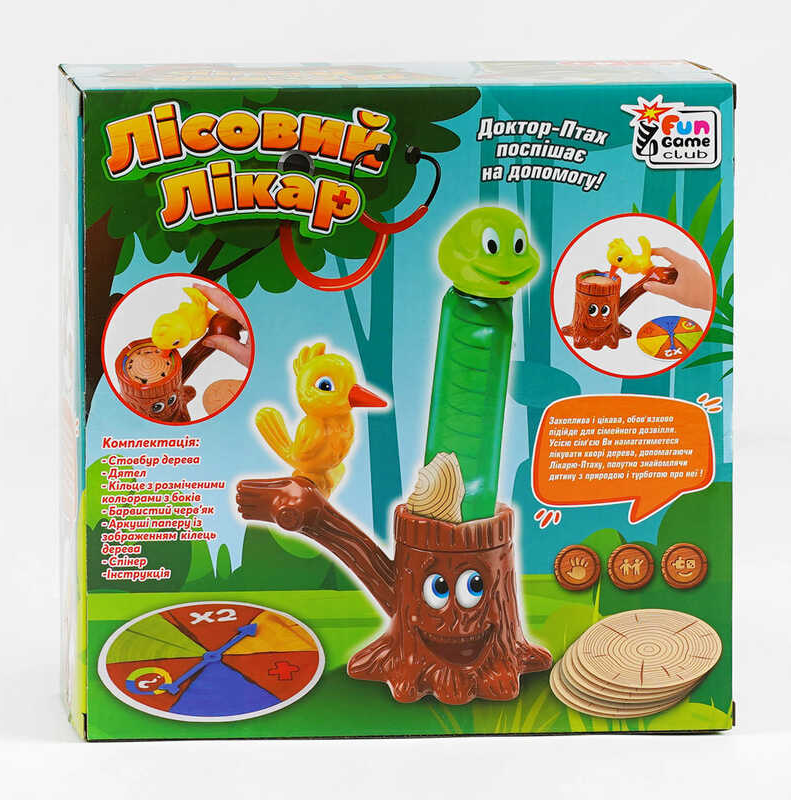 Настільна гра дитяча Fun Game Лісовий лікар 13892