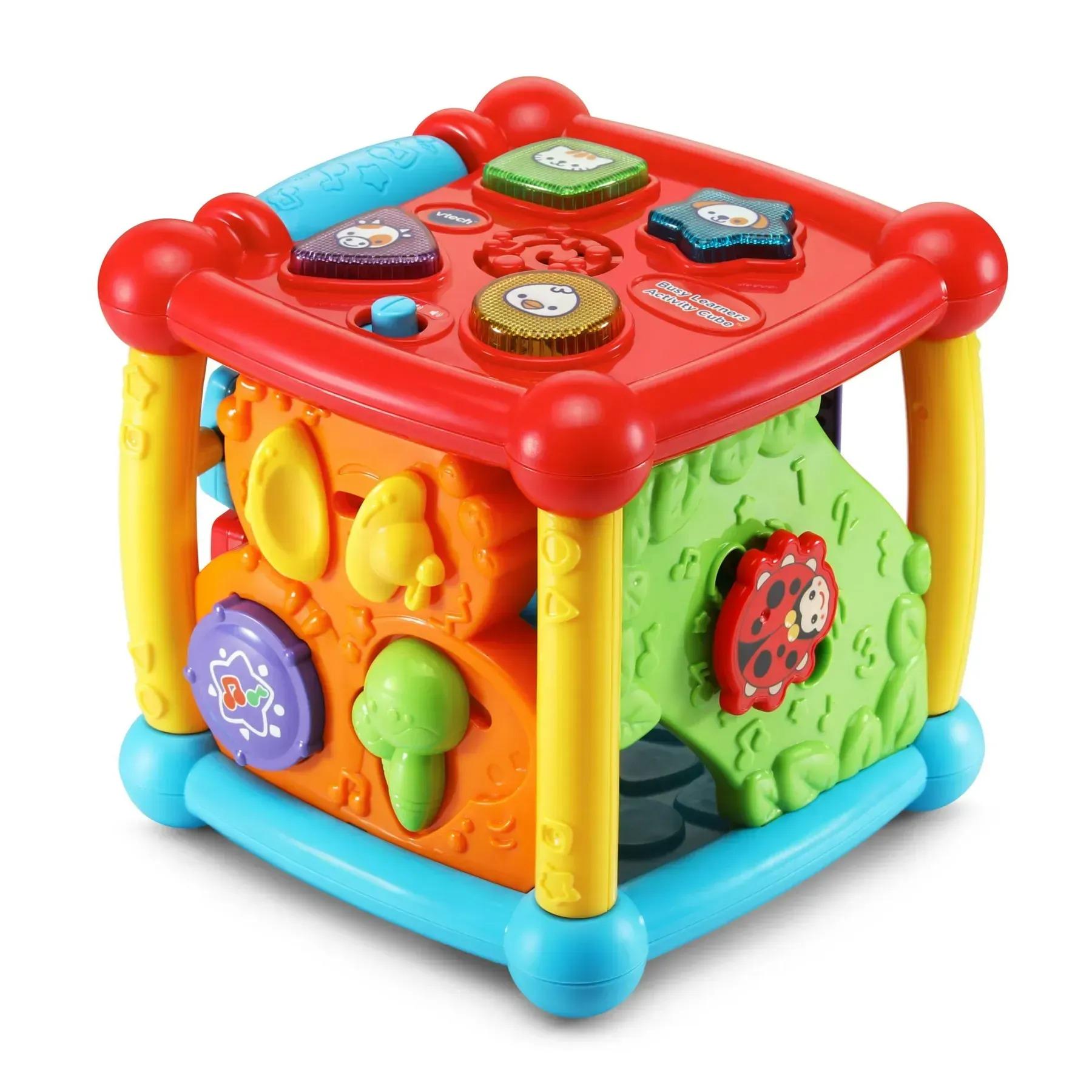 Куб развивающий VTech Baby Busy Learner (27609606) - фото 2 Куб развивающий VTech Baby Busy Learner (27609606) - фото 2