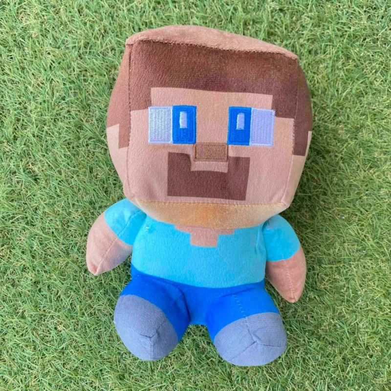 М'яка іграшка Стів сидячий з гри Minecraft 24 см (2526473640) - фото 10